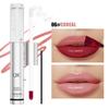 Wasserdichter Lipliner Abziehbarer Tattoo-Lipgloss Langanhaltender Matter Lip Tint Brauner Konturstift Abreißbarer Lippenfleck Kosmetik