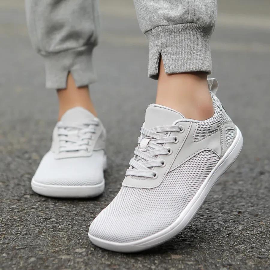 2025new Wide-Toed Shoes Unisex Mesh Breathable Casual Men Shoes Comfortable Outdoor Barefoot Walking SportsShoes Tenis Masculino