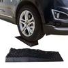 1 Pair Car Maintenance Ramp Car Tire Lifting Pad Outdoor Rescue Tools For Automobiles Car Repair Shop Tire Ramp