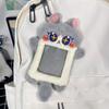 Soft Photo Protector Case Animal Shape ID Credit Case Document Case Cartoon Plush Card Holder  Girl
