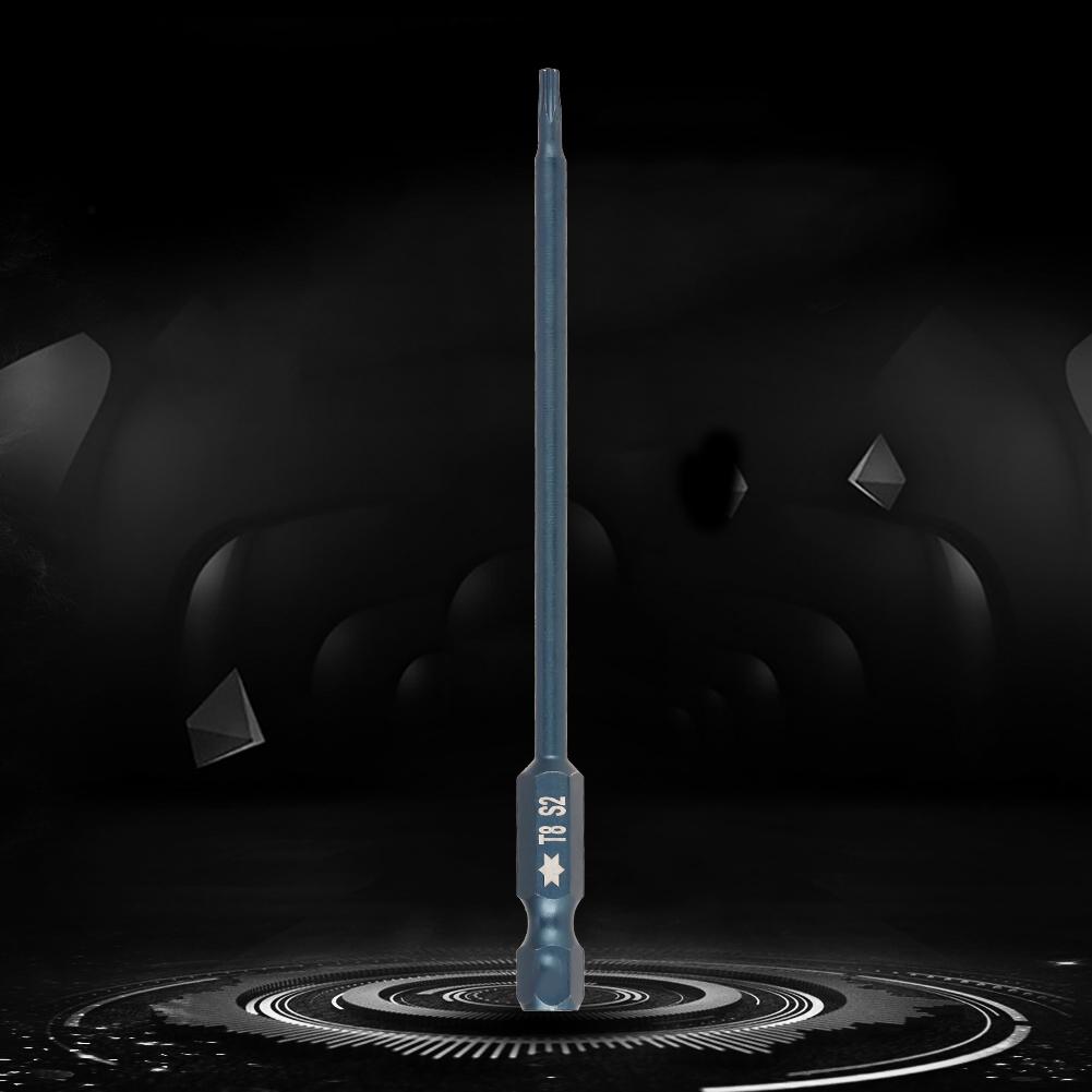 

Набор из 10 шт. 100 мм 1/4 шестигранный хвостовик T8 магнитные защитные насадки-звездочки для отвертки