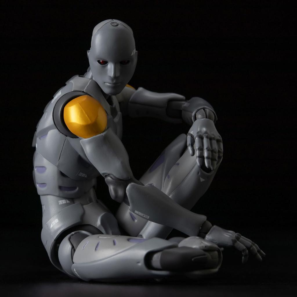 Toa Heavy Industries Synthetic Human Shikiomi Compatible Test Model Scale PVC ABS Painted Complete Action Figure 1/12 1/12 &