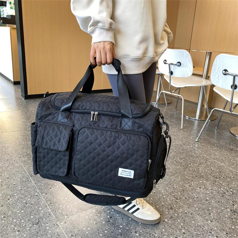 New Mother and Child Travel Bag, Light Women's Yoga Fitness Bag, Short Business Trip Can Be Expanded To Store Luggage Bag
