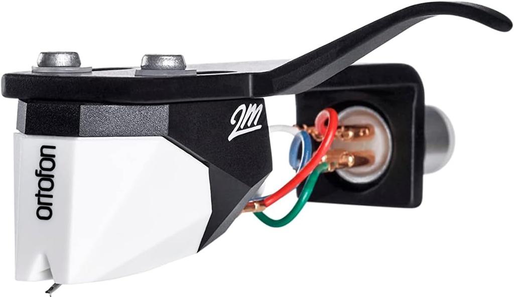 Ortofon 2M Mono Premounted Ortofon MM Headshell Solid Oval For Listening Only Cartridge, Mono, SH-4Black Installed, Stylus,