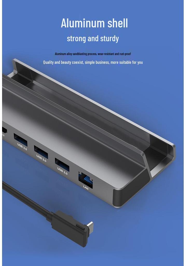 Type-C Docking Station for Steam Deck/ROG/Switch Console
