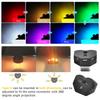 2x Auto USB Umgebungs Licht 8-Farben Farbverlauf Mini Bunte Led USB C Urlaub Party Laptop Atmosphäre Innenraum Auto Center Konsole
