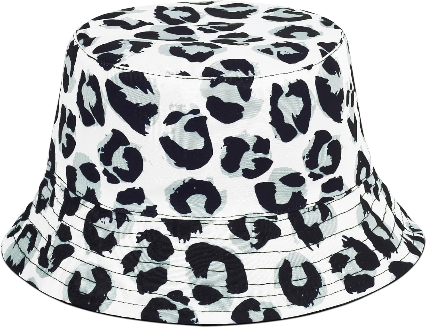 

Pink Leopard Print Bucket Hat Fashion Animal Pattern Sun Hat For Women Girls Summer Beach Outdoor Streetwear Protection Cap One Size