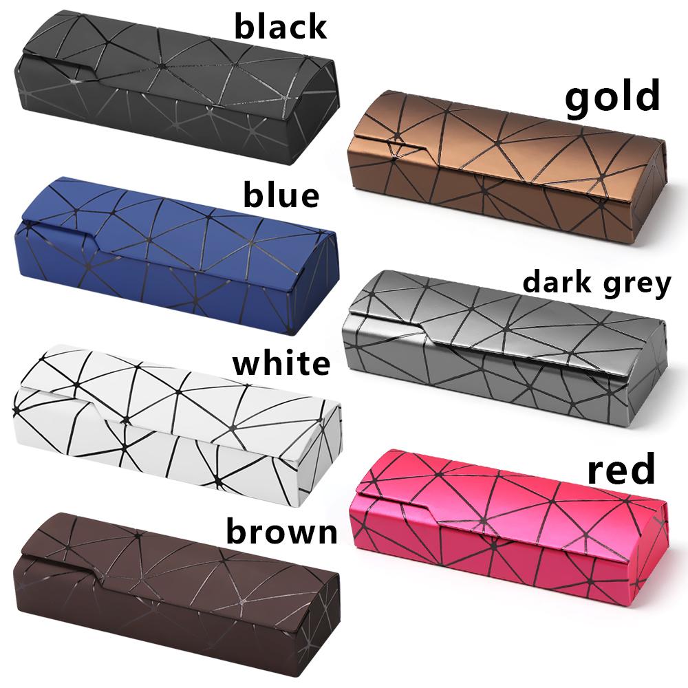 Hot Fashion Glasses Case Unisex Portable Imitation Wood Grain Spectacle Box Hard Handmade Optical Reading Eyeglasses Accessories