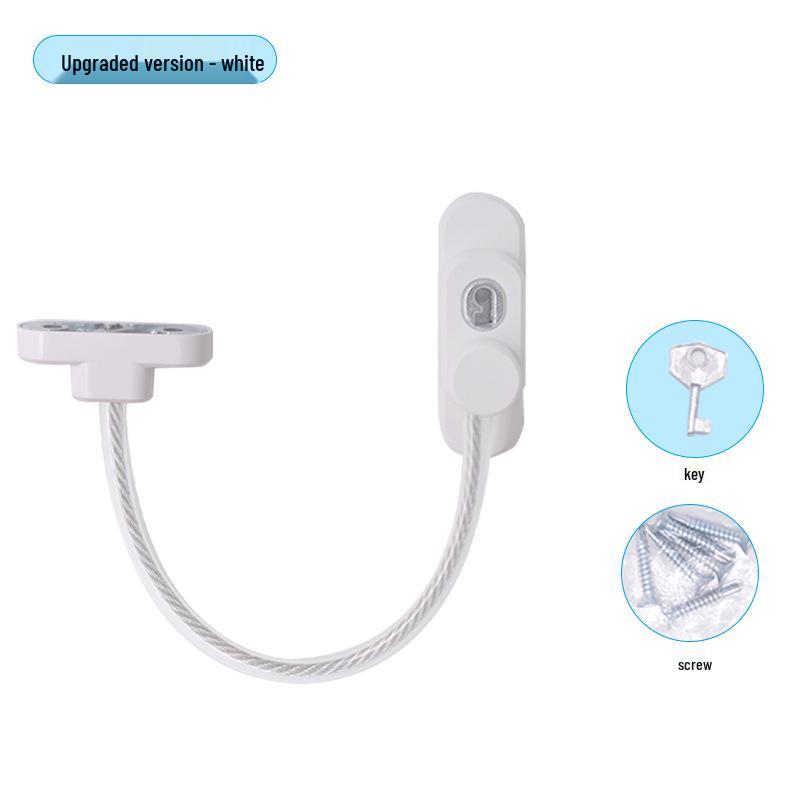 Aluminum Child Safety Window Lock - Outward Opening Limiter