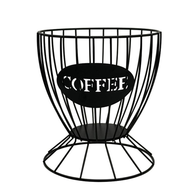 

Creative Capsules Coffee Storage Rack Space Saving Coffee Holder Portable Large Capacity Storage Rack Display Stand