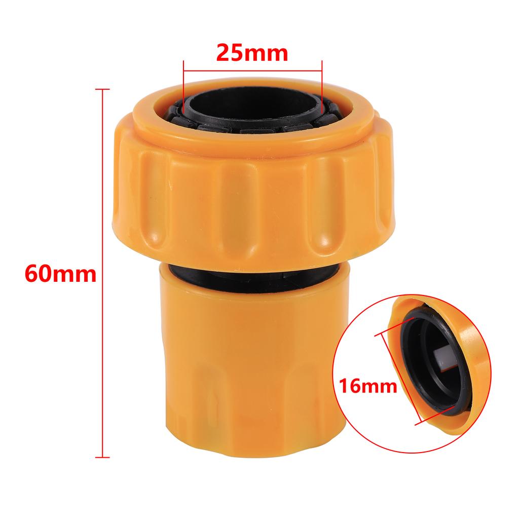 Quick Water Connector 1/2" 5/8" 1" Water Pipe Fast Connecting Joint Hose Tubing Repair Coupler Garden Irrigation Faucet Adapter