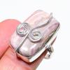 Natural Rhodochrosite Gemstone Handmade 925 Sterling Silver Ring Size 9 W5w21