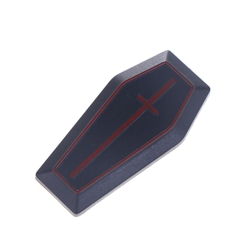 2/4Pcs Miniature Dollhouse Coffin Boxes Halloween Treat Coffin Boxes Coffin Prank Props Box Model Trickery Props Halloween Decor