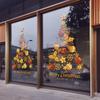 "2025 Festive Window Stickers: Christmas Tree & Holiday Designs for Homes & Shops"