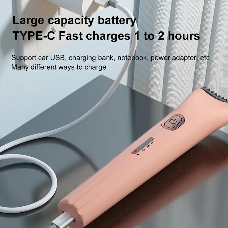 Make-up Werkzeuge Wimpernzange Elektrisch Beheizt Natürlich Augenbrauen Lang Anhaltend 3 Temperatureinstellungen für Zuhause Reise Typ-C Aufladung