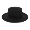 Summer Sun Protection Beach Flat-Brimmed Straw Hat Straw Woven Sunshade Hat Beach Wide-Brimmed Hat