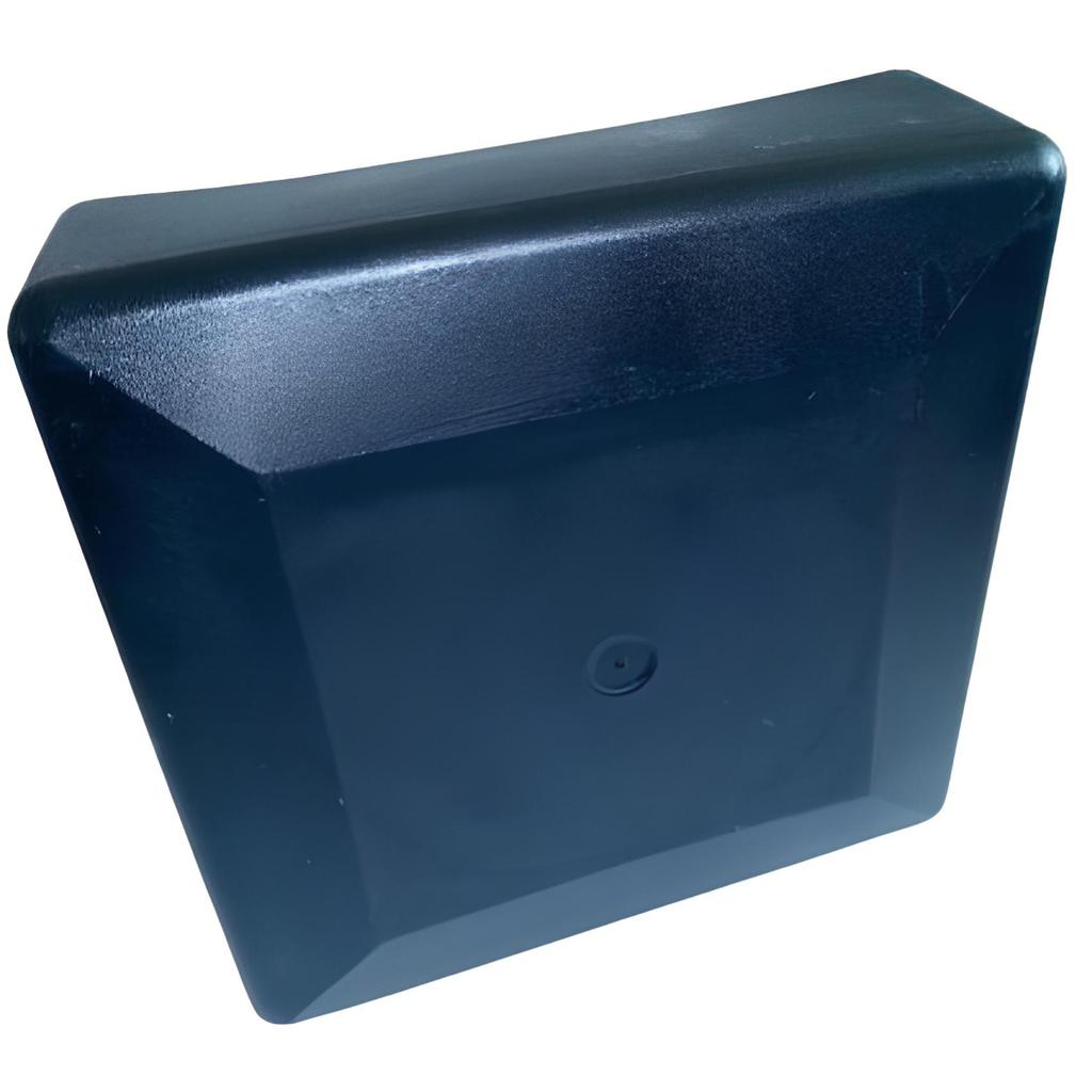 External End Cap for Profile, Cap, Roof 80x80, 20 PCS, ANTHRACITE