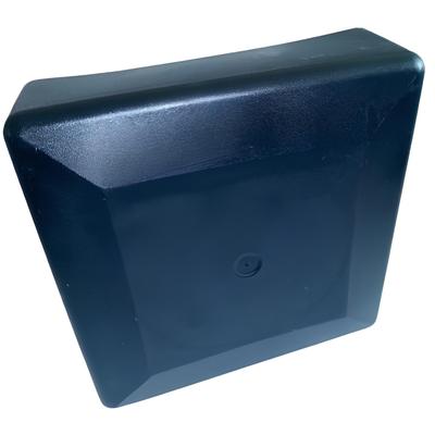 External End Cap for Profile, Cap, Roof 80x80, 20 PCS, ANTHRACITE