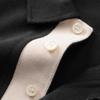 Men's Plus Size Contrasting Placket Cotton Short Sleeve Polo Shirt