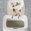 Intelligent Induction Trash Can Auto Bathroom Toilet Covered Eectric Narrow Paper Basket Sandwich Bedroom Toilet Paper Bucket