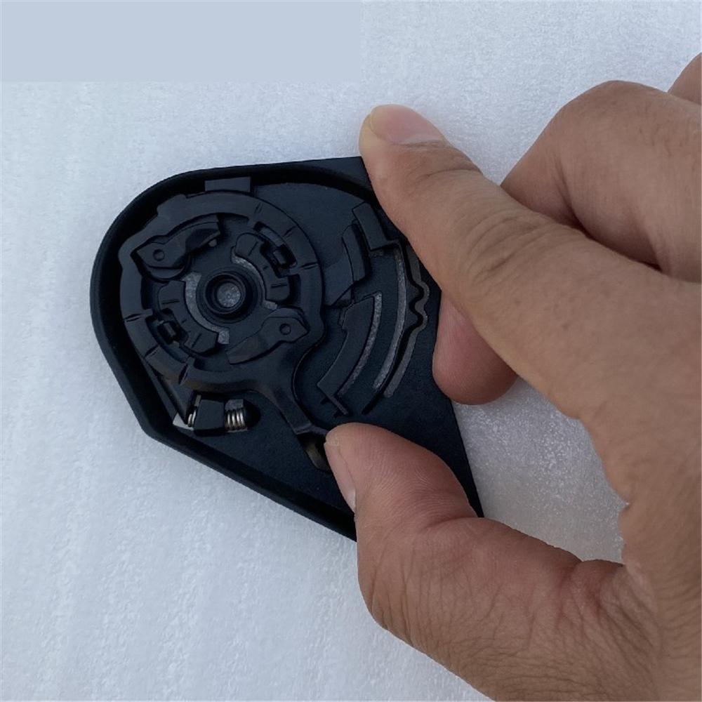 Pair Motorcycle Helmet Shield Lens Base For LS2 FF351 FF352  FF369  FF384 FF802