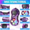 Fidget Controller Button Clicker Anxiety Add Adhd Ocd  Stress Reliever Toys Adults Kids Improve Focus Pass Time Gadgets