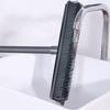 Rug Brush Silicone Bristle Long Handle Cleaner Carpet Hair Removal Tool Floor Scrub Brush For Floor Shower Bathroom Bedroom