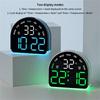 Digital Alarm Clock for Bedroom Desk Clock for Living Room Bedroom with Large Number,Dimmer,Loud Alarm Temperature