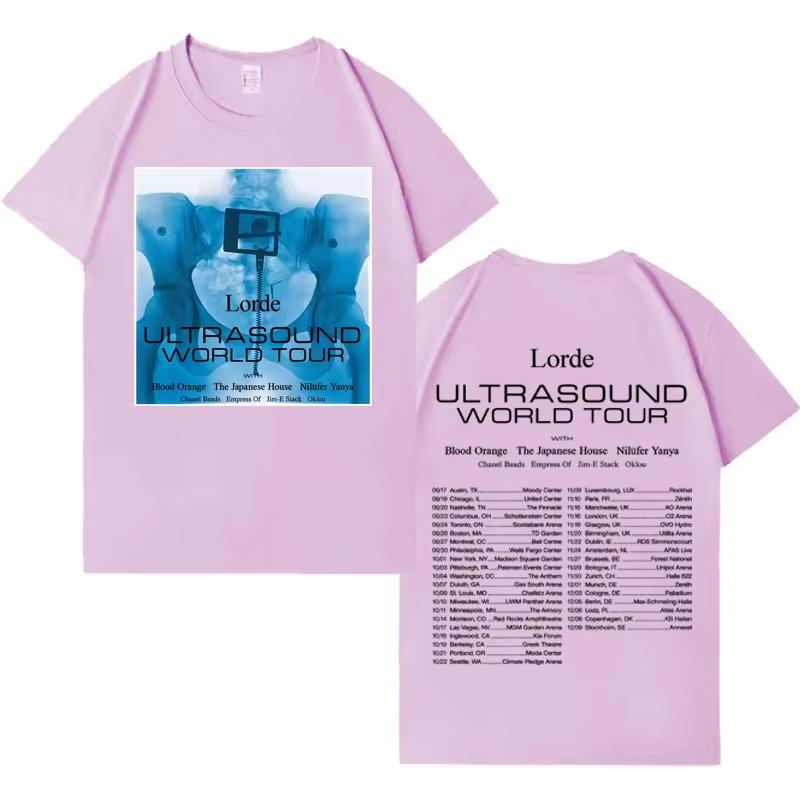 Singer Lorde Virgin Album NEW Graphics Mens Womens Gothic Tshirts Cotton Fashion High Quality Cozy Casual Short Sleeve Top