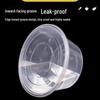 Tongyuan 500ml Disposable Round Food Containers - 450 Sets