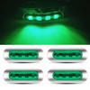 LED Side Marker Light, 4-LED Side Lamp, 12V 24V High