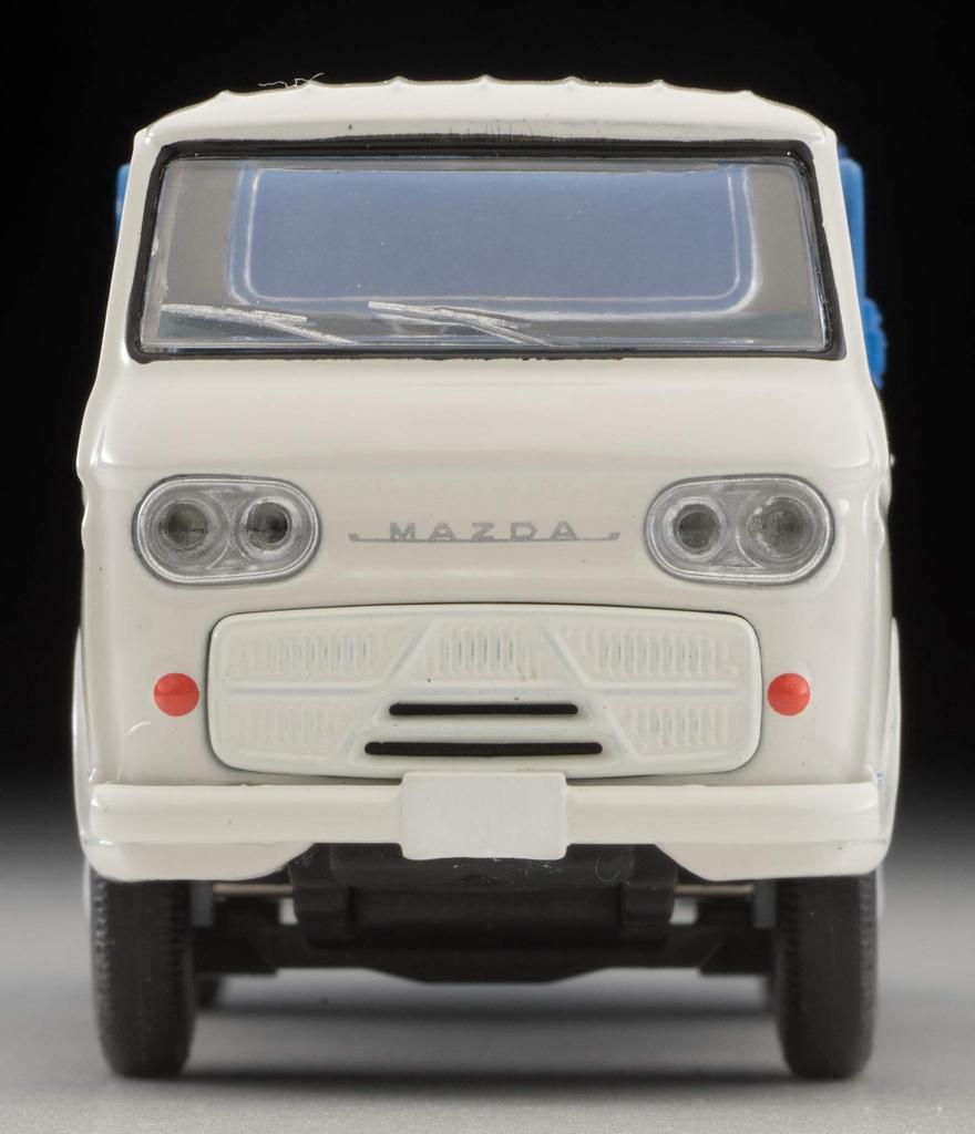 Tomica Limited Vintage Scale Mazda E2000 Cleaning Truck Finished 1/64 LV-186a (White/Blue) -
