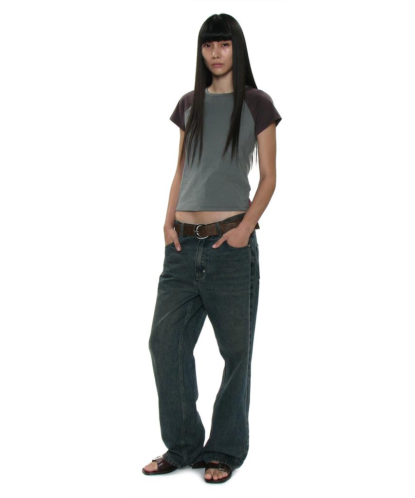 PARTIMENTO WOMEN Pwc Colorblock Fitted Everyday Tea_Forest