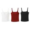 Women's Padded One-Piece Vest, No-Cup, Non-Removable, High-End Tube Top Suspenders for Inner or Outer Wear