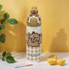 Kawaii Capybara Water Bottle Stainless Steel Vacuum Insulated Tumbler with Lid & Silicone Straw for Student 520ml