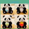 Coconut Panda Plushie With Elastic Plush Fabric For Birthday And Holiday Gift