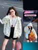 Girls' Autumn/Winter 2025 Korean-Style Chic Jacket: Cute, Hooded, Trendy Fashion for Medium and Large Children.