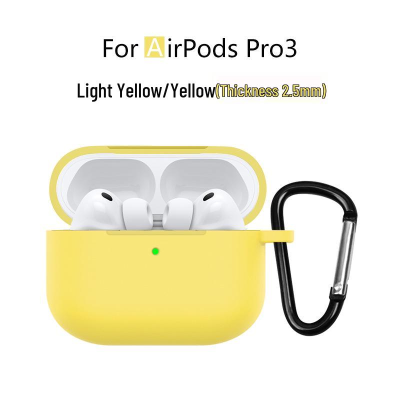 Compatible with Apple AirPods Pro 3 Silicone Protective Case, Bluetooth Earphone Cover
