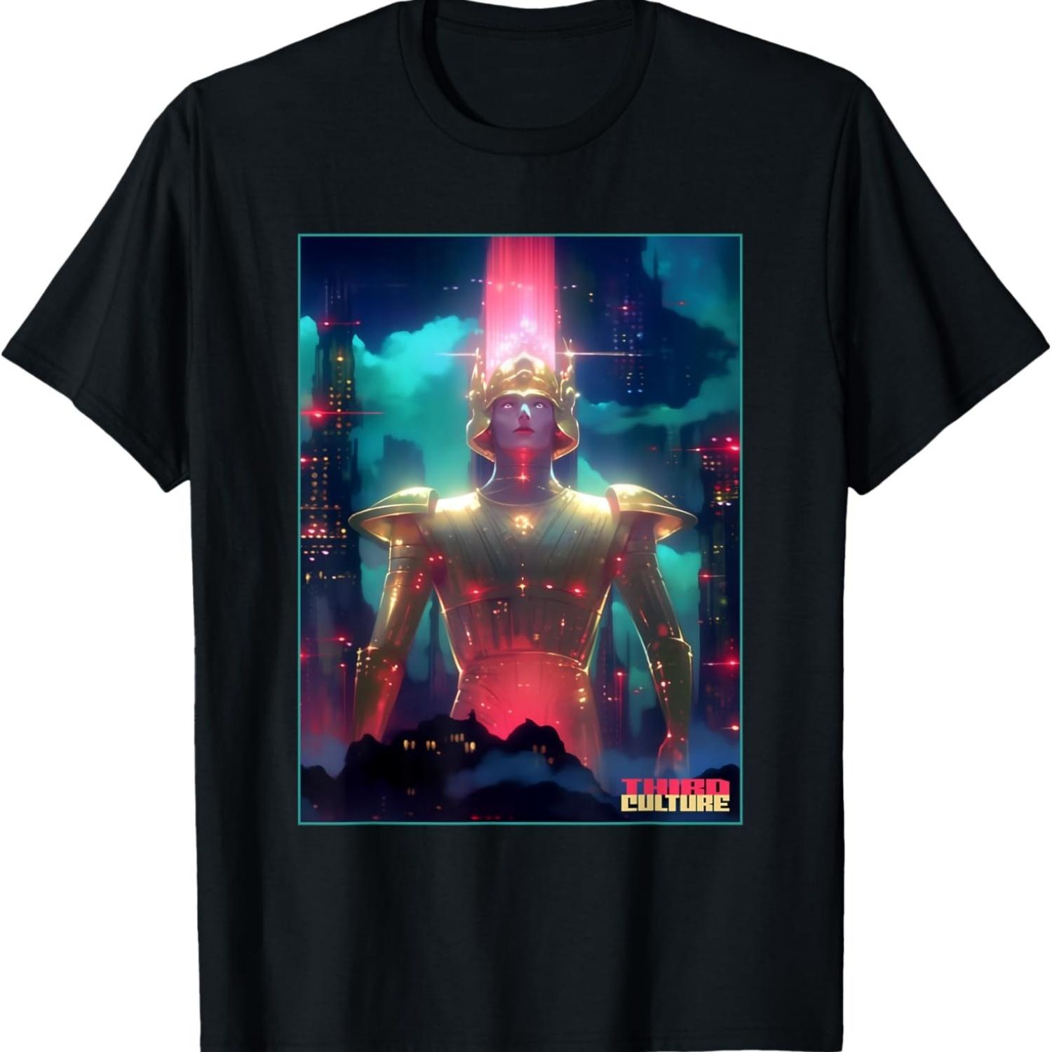 KING ARTHUR SERIES_ CYBERPUNK MORDRED T-Shirt S чёрный