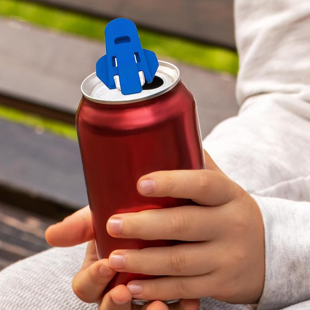 6pcs Portable Bottle Opener Reusable Easy Can Opener Sealed Drink Beer Cola Opener Lid Remover Kitchen Supplies Camping Tools