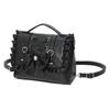 Sweet Bow Pink Mochila Women Fairyocre Aesthetic Handle Leather Crossbody Bags Ladies Lolita Large Capacity Square Mochilas 2025