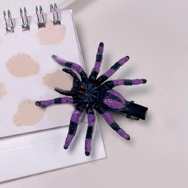 Eye Catching Spiders Hair Clip Multifunctional Stylish Barrettes Elegant Women for Trendy and Creative Styles