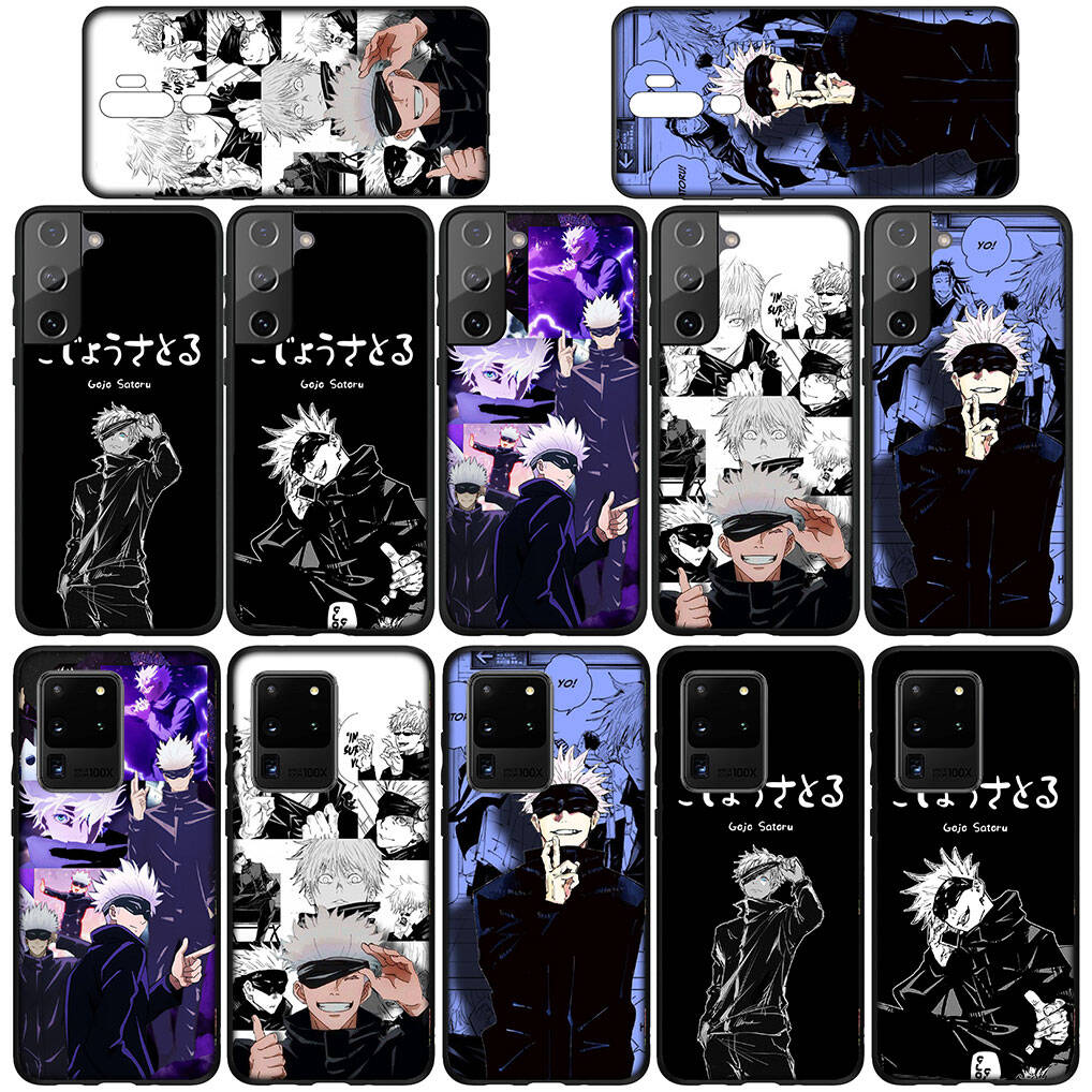 for Motorola Moto Edge 70 60 50 G54 G86 Samsung Galaxy S25 iPhone 17 16 15 Xiaomi Redmi Note 14 13 Pro Max Phone Case Jujutsu Kaisen Gojo Satoru Cover