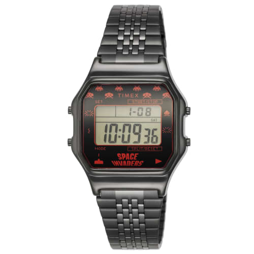

Часы унисекс TIMEX, Коллаборация Space Invaders, TW2V30200, Черные