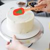 Silicone Spatula Wooden Handle Silicone Scraper Integrated Scraper With Wooden Handle Christmas Kitchen Utensils Holiday Cute