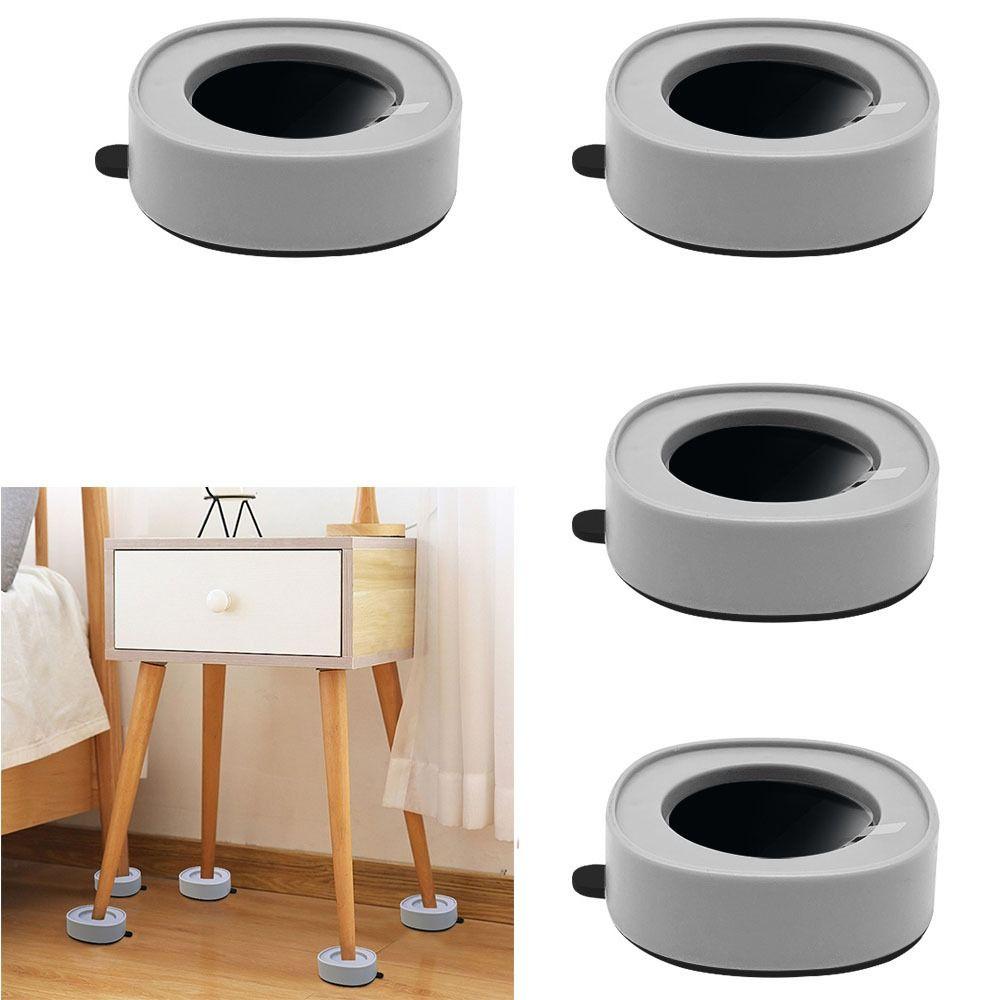 4PCS Strong Adhesive Washing Machine Foot Pad Suction Cup Type Chair Foot Pad  Household