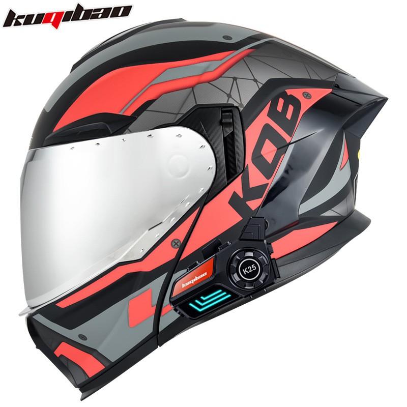 Flip-Up Motorcycle Helmet With Bluetooth 903 Dual Visor 3C Certified All