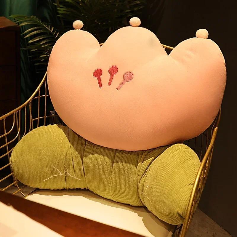 Flower Plush Pillow Sleeping Decorative Bed Cushion Bedhead Seat Backrest Home Large Size Detachable Washable Cushion