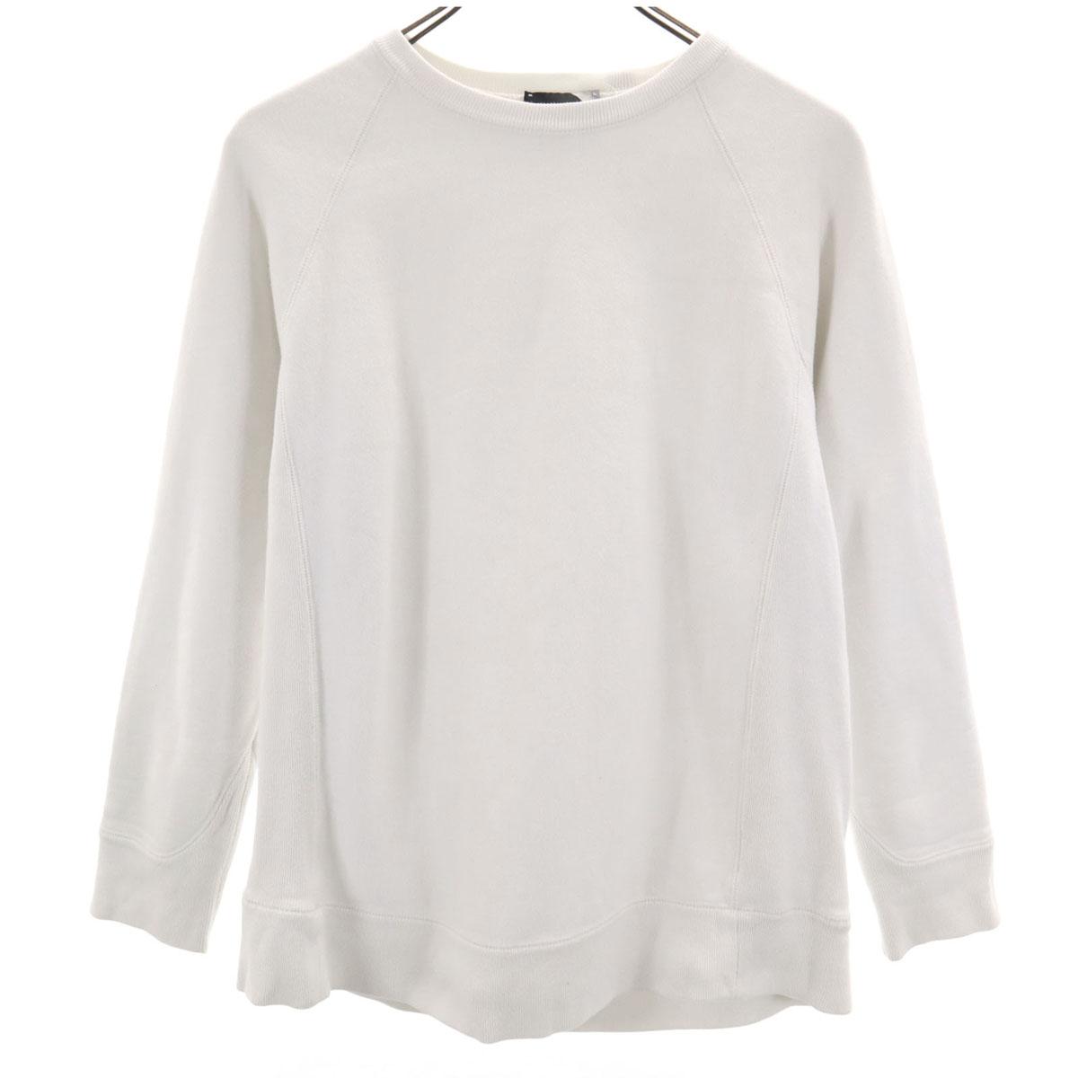 

ATON made in Japan Long sleeve sweat 2 white Women Used