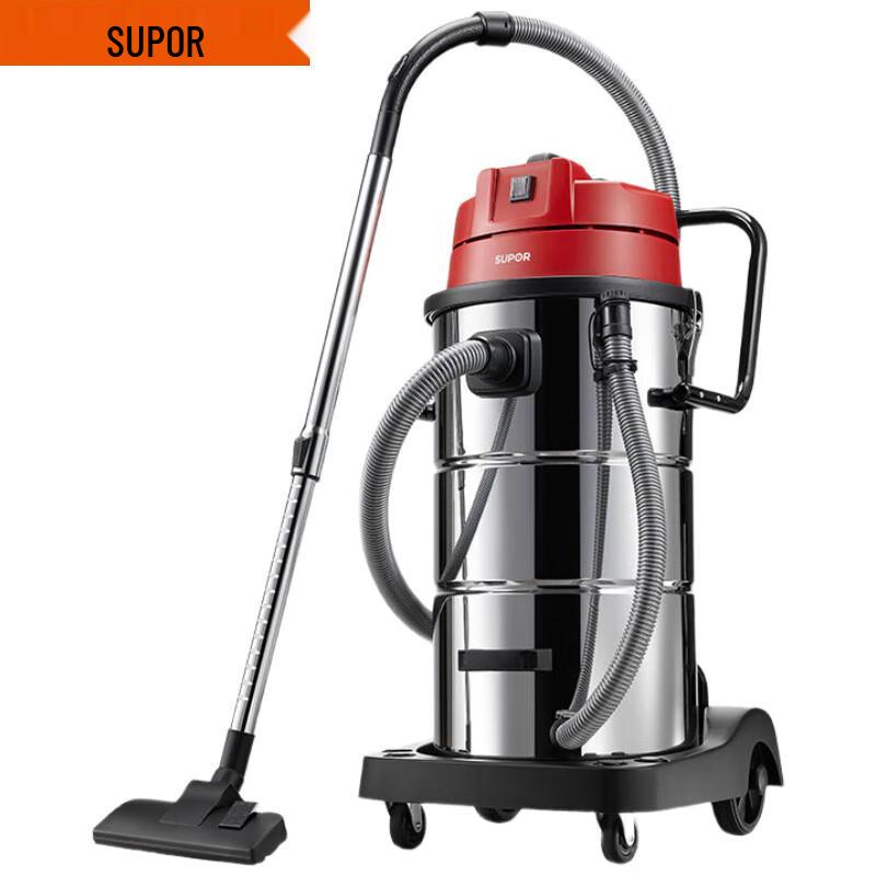 SUPOR 60L Wet/Dry Industrial Vacuum Cleaner CN plug (adapter included) 60L красный